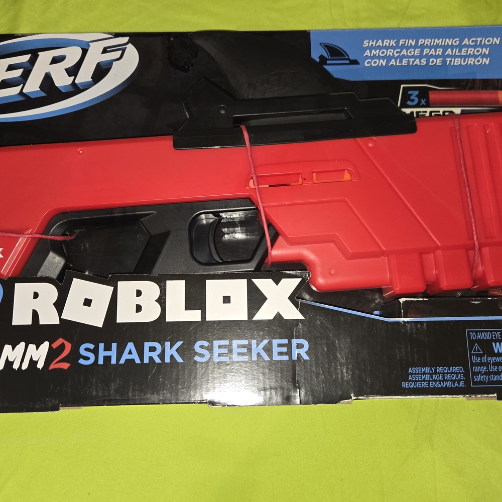 Nerf Roblox MM2 Shark Seeker Blaster